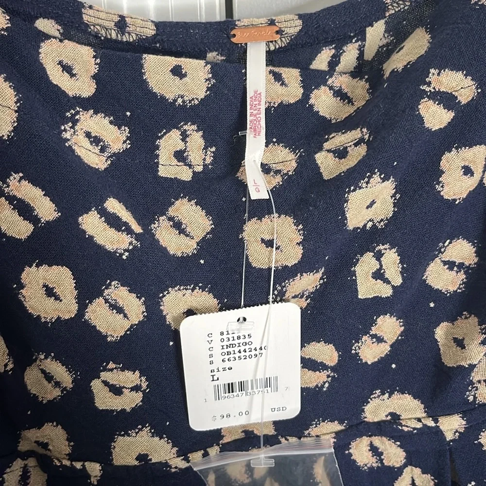 NWT Free People Molly Cami Tunic - Size L